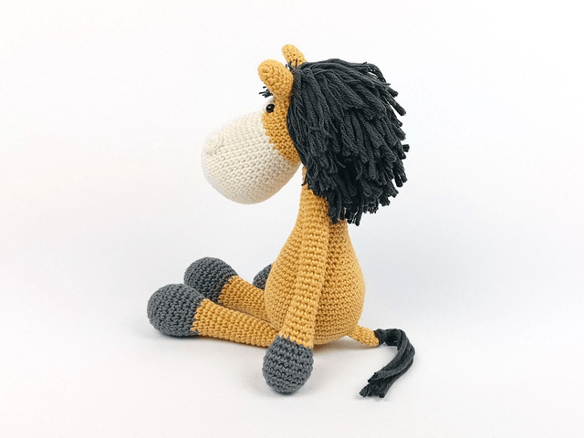 Mini Knuffel Paard Emma