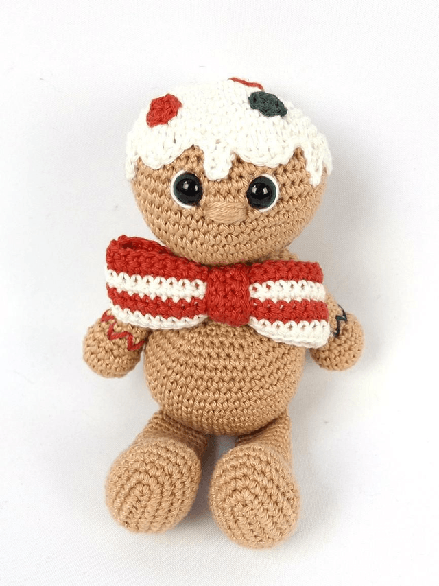 Knuffel Peperkoekmannetje Lichtbruin 