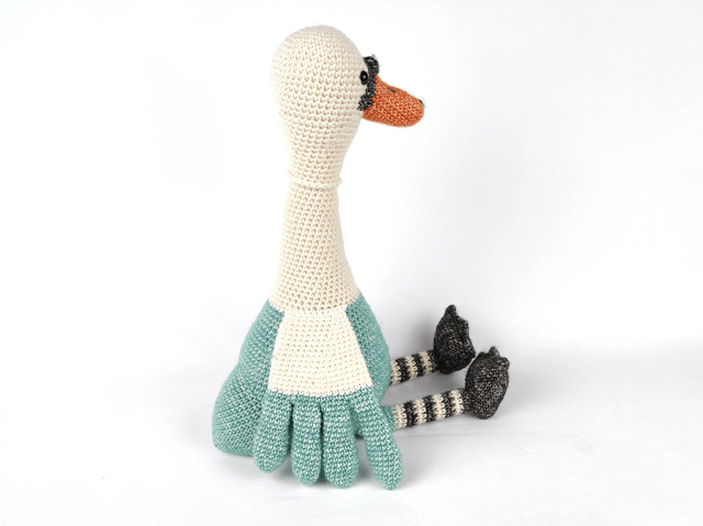 Knuffel Zwaan Sjaan