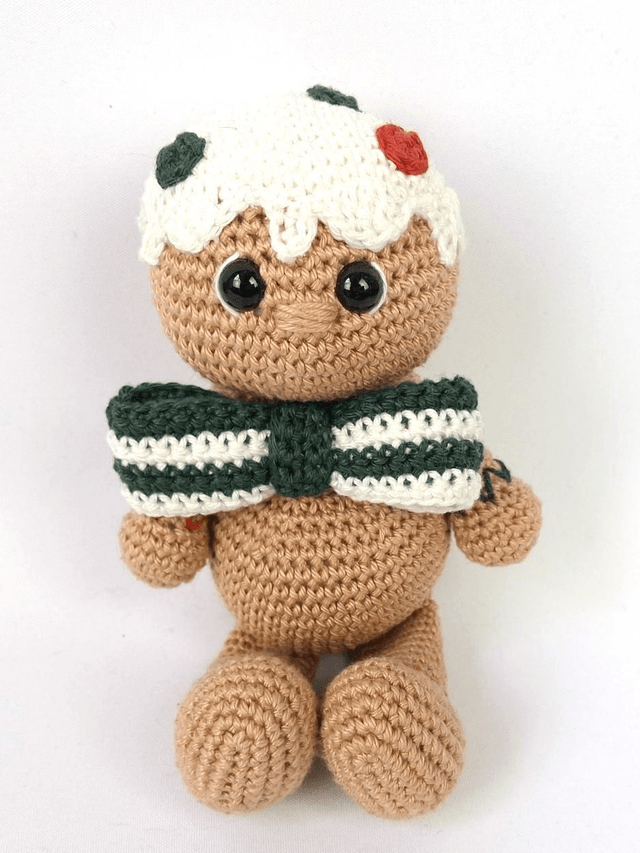 Knuffel Peperkoekmannetje Lichtbruin 