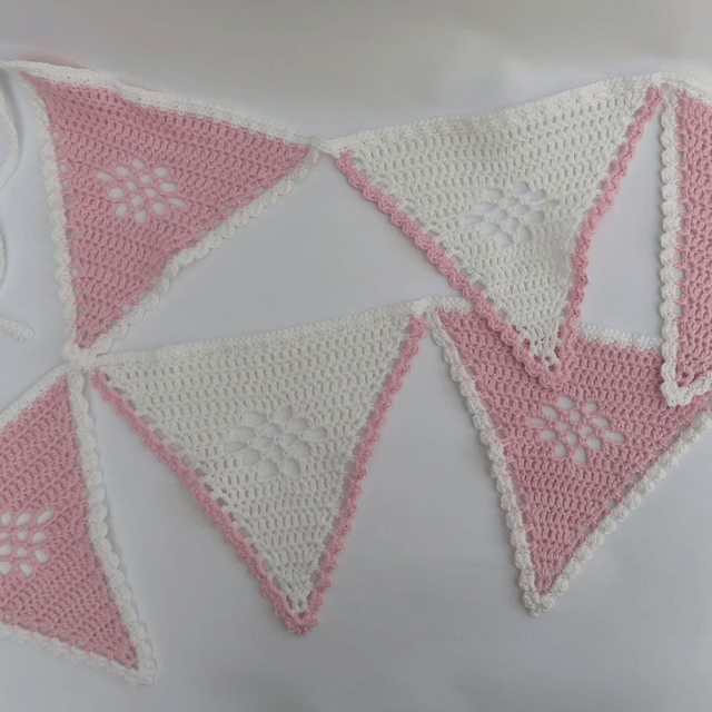 Vlaggenlijn Baby Roze