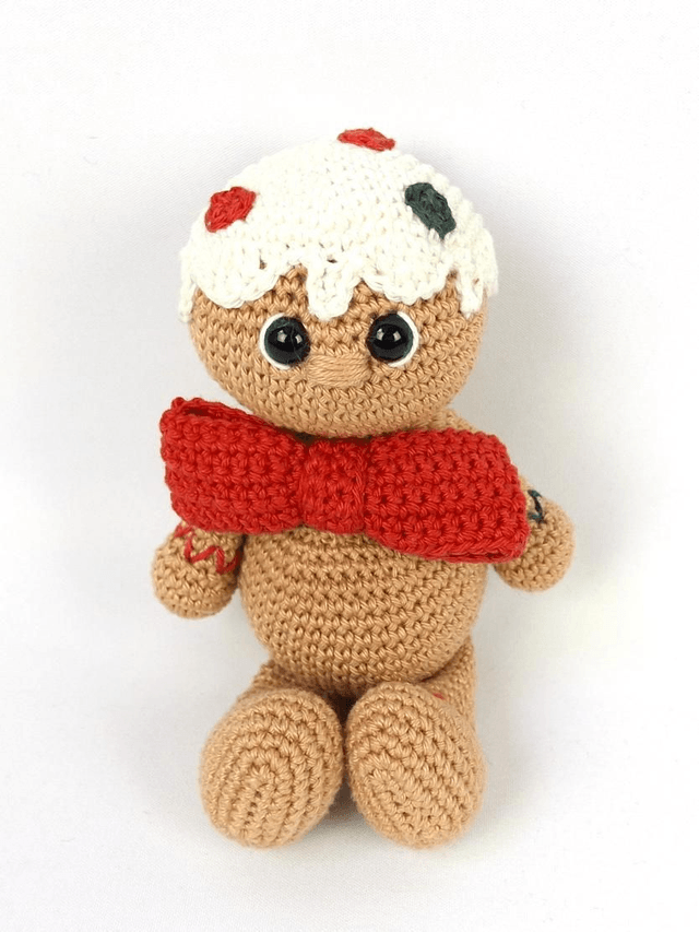 Knuffel Peperkoekmannetje Lichtbruin 