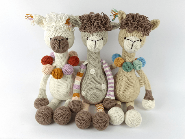 Knuffel Alpaca Anouk 